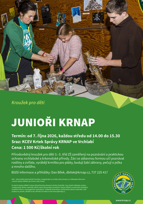 Junioři KRNAP