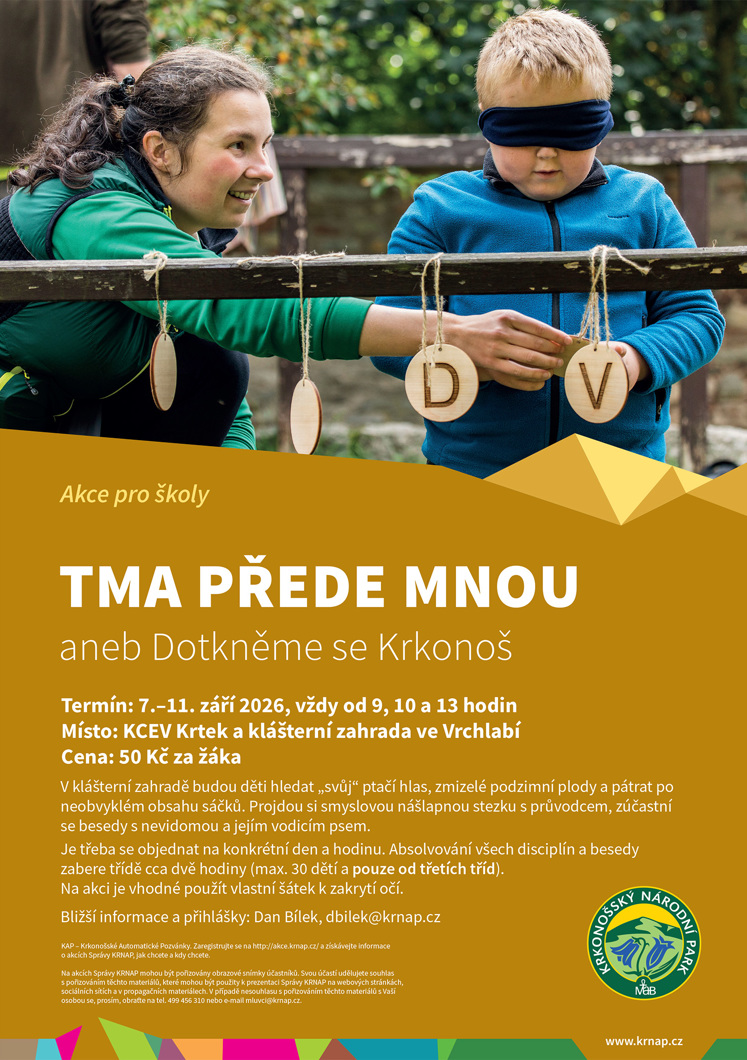 Tma přede mnou aneb Dotkněme se Krkonoš
