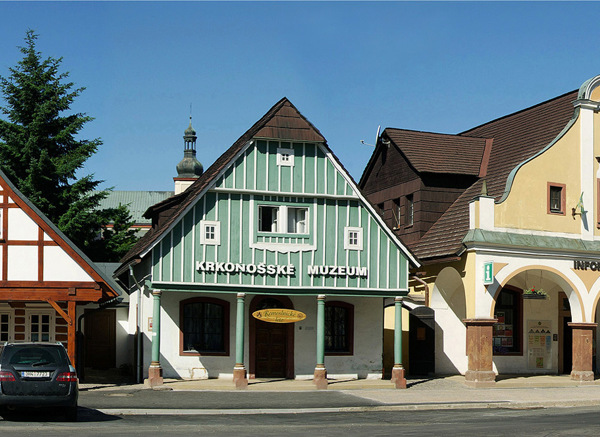 Krkonošské muzeum ve Vrchlabí Čtyři historické domky