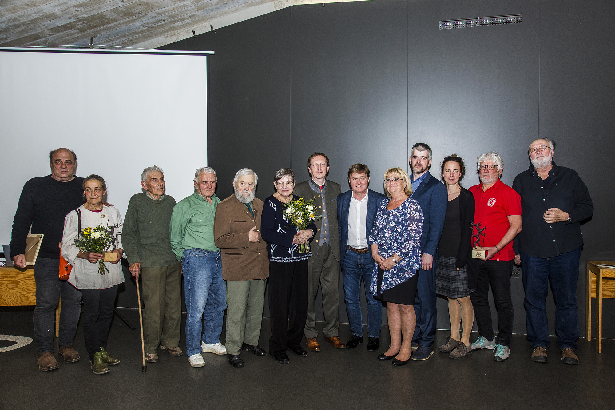 Ilustrační foto: loňští laureáti Cen ředitele Správy KRNAP, foto Kamila Antošová, archiv Správy KRNAP