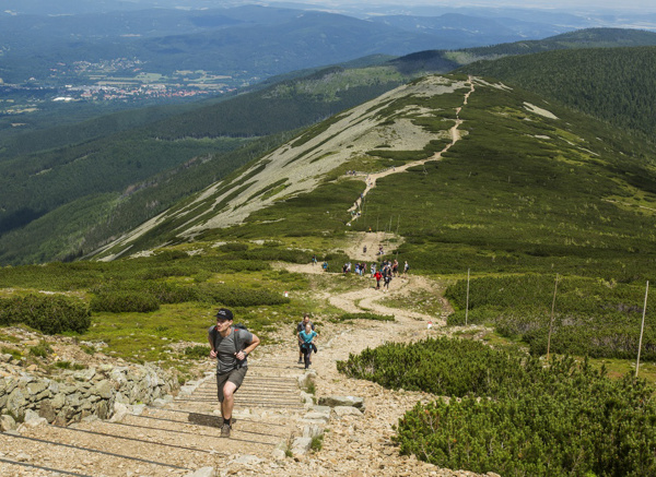  Turisté na Obřím hřebeni, foto: Kamila Antošová, Správa KRNAP